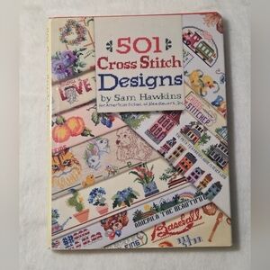 Vintage 1993 - 501 Cross Stitch Designs by Sam Hawkins